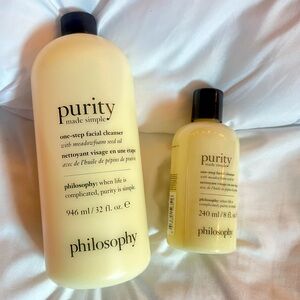 Purity cleanser and giant refill bundle - philosophy
